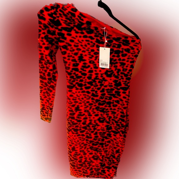 Kookai Dresses & Skirts - Kookai size 1 red and black dress. New with tags.